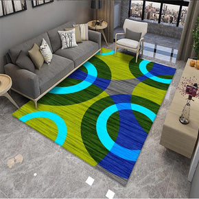 Stitching Geometric Patterns Modern Rug For Bedroom Living Room Sofa Rugs Floor Mat 02