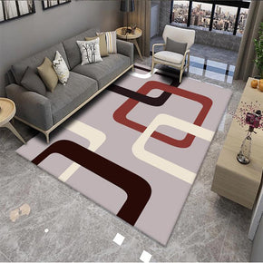 Stitching Geometric Patterns Modern Rug For Bedroom Living Room Sofa Rugs Floor Mat 14
