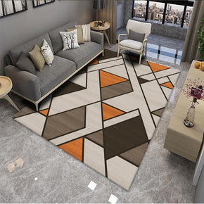 Stitching Geometric Patterns Modern Rug For Bedroom Living Room Sofa Rugs Floor Mat 15