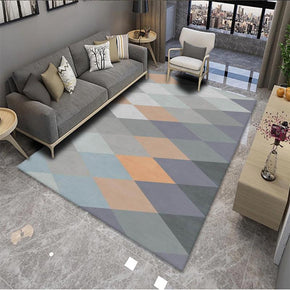 Stitching Geometric Patterns Modern Rug For Bedroom Living Room Sofa Rugs Floor Mat 16