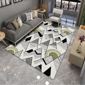 Stitching Geometric Patterns Modern Rug For Bedroom Living Room Sofa Rugs Floor Mat 22