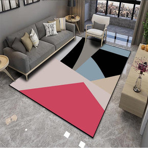 Stitching Geometric Patterns Modern Rug For Bedroom Living Room Sofa Rugs Floor Mat 23