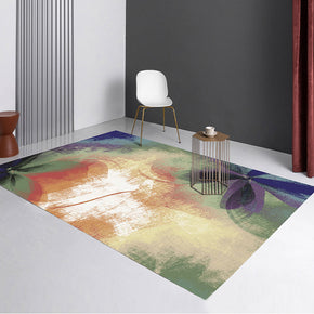 Abstract Gradient Modern Rug 3D Pattern Floor Mat for Bedroom Living Room Sofa Office Hall