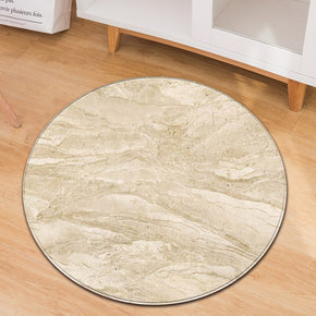 Marble Pattern Round Rug Modern For Living Room Computer Chair Cushion Bedroom Kitchen Hall 11