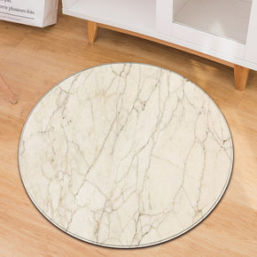 Marble Pattern Round Rug Modern For Living Room Computer Chair Cushion Bedroom Kitchen Hall 12
