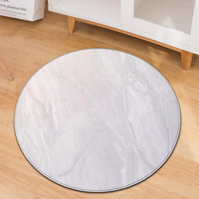 Marble Pattern Round Rug Modern For Living Room Computer Chair Cushion Bedroom Kitchen Hall 13