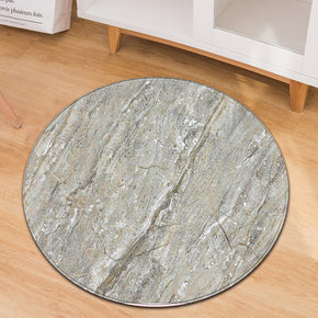 Marble Pattern Round Rug Modern For Living Room Computer Chair Cushion Bedroom Kitchen Hall 17
