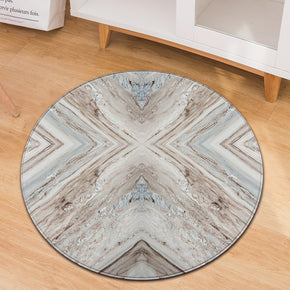 Marble Pattern Round Rug Modern For Living Room Computer Chair Cushion Bedroom Kitchen Hall 18