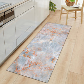 Marble Pattern Entryway Doormat Runners Rugs Kitchen Bathroom Anti-slip Mats 02