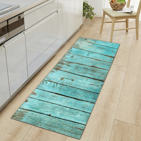 Wood Grain Pattern Entryway Doormat Runners Rugs Kitchen Bathroom Anti-slip Mats 21