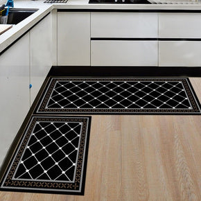 Modern Cube Kitchen Carpet Floor Mats Oil-proof Anti-skid Pad Bathroom Toilet Water Absorption Bedroom Mats and Door Mats
