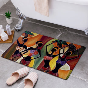 Modern Patterned Character Area Rugs Anti-slip Carpets Doormat Bath Mat