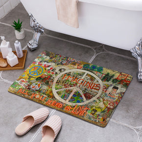 Colourful Modern Anti-slip Carpets Patterned Area Rugs Doormat Bath Mat