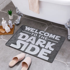 Grey Modern Anti-slip Carpets Patterned Area Rugs Doormat Bath Mat