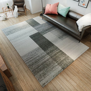 Modern 3D Cube Grey Pattern Simplicity Rug Floor Mat for Bedroom Sofa Office Hall Living Room
