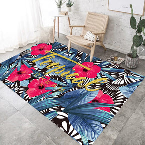 Modern Blue Red Simplicity Pattern Rugs Area Carpets for Living Room Bedroom Office Hall