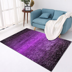 Purple Gradient Modern Pattern Simplicity Rugs Area Carpets for Living Room Office Hall Bedroom