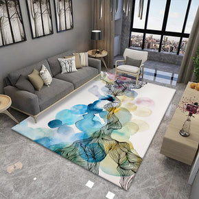 Multi-colours Modern Pattern Gradient Rugs Area Carpets for Office Living Room Hall Bedroom
