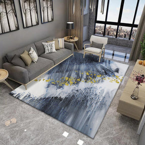 Grey Modern Painted Pattern Gradient Rugs Area Carpets for Office Living Room Hall Bedroom