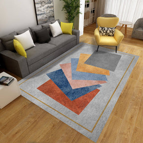 Simplicity  Geometric Printed Carpet for Bedroom Living Room