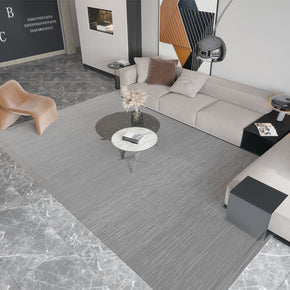 Grey Area Rugs Floormat for Living Room Bedroom Office Hall