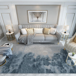 Gradient Green Carpets Floormat for Living Room Bedroom Office Hall