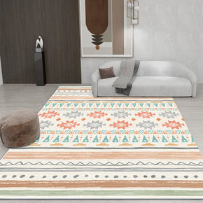 Multicolor Moroccan Geometric Rugs for Living Room Dining Room Bedroom Hall