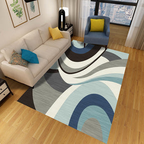 Abstract Art Geometric Rugs for Living Room Dining Room Bedroom Hall