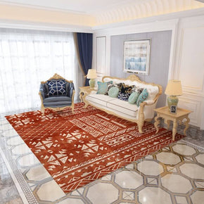 Moroccan Geometric Area Rugs Floor Mat Polyester for Bedroom Hall Office Living Room 18