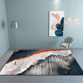 Abstract Splash Ink Printed Floor Mat Carpet for Living Room Dining Room Bedroom Hall
