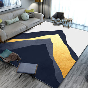 Striped Multi-colours Floor Mat Carpet for Living Room Dining Room Bedroom Hall