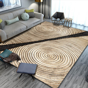 Brown Floor Mat Carpet for Living Room Dining Room Bedroom Hall