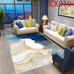 Golden Lines Carpets Floor Mat for Living Room Dining Room Bedroom Hall