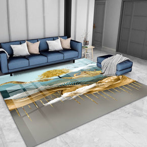 Field Landscape Pattern Carpets Floor Mat for Living Room Dining Room Bedroom Hall