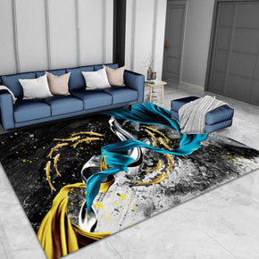 Abstract Grey Carpets Floor Mat for Living Room Hall Dining Room Bedroom