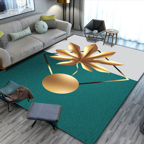 Green Carpets Floor Mat for Living Room Hall Dining Room Bedroom