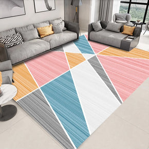 Geometric Printed Area Rugs for Living Room Dining Room Bedroom Hall