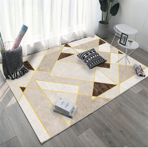 Simple Geometric Area Carpets for Living Room Hall Dining Room Bedroom