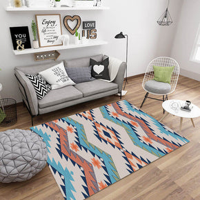 Colorful Triangle Pattern Geometric Modern Simplicity Rugs for Living Room Dining Room Bedroom Hall