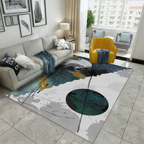 Abstract Geometric Modern Simplicity Rugs for Living Room Dining Room Bedroom Hall