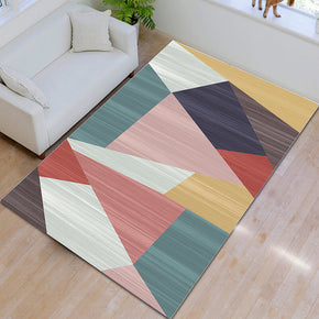 Multi-color Irregular Geometric Pattern Modern Simplicity Rugs for Living Room Dining Room Bedroom Hall