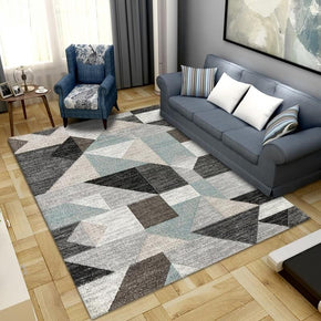 Geometric Pattern Area Rugs for Living Room Dining Room Bedroom Hall