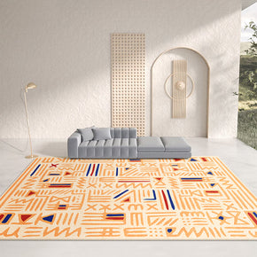 Modern Moroccan Geometric Pattern Rugs for Living Room Dining Room Bedroom Hall 01