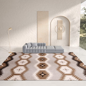 Modern Moroccan Geometric Pattern Rugs for Living Room Dining Room Bedroom Hall 09