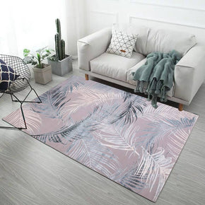 Fresh and Beautiful Leaves Pattern Modern Rugs for Living Room Dining Room Bedroom 03