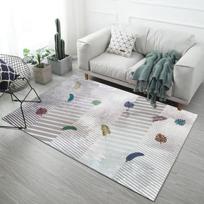 Lifelike Feathers Pattern Modern Concise Rugs for Living Room Dining Room Bedroom 11