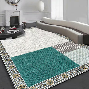 Simple Classical Geometric Pattern Modern Rug For Bedroom Living Room Sofa Rugs Floor Mat