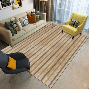 Striped Geometric Print Area Rugs for Living Room Dining Room Bedroom Hall
