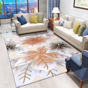 Floral Pattern Area Rugs for Living Room Dining Room Bedroom Hall