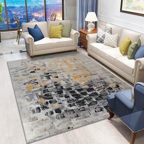 Grey Pattern Area Rugs for Living Room Dining Room Bedroom Hall